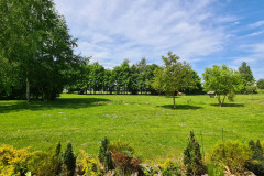 Landurlaub Rügen mit Gartenansicht